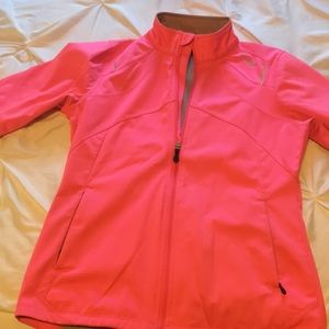 Saucony bright pink zip up jacket